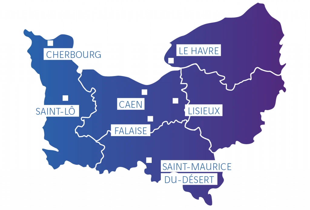 Implantion Masselin Energie Normandie Caen, Lisieux, Falaise, St Maurice Du Désert, Le Havre, Cherbourg, Saint Lô