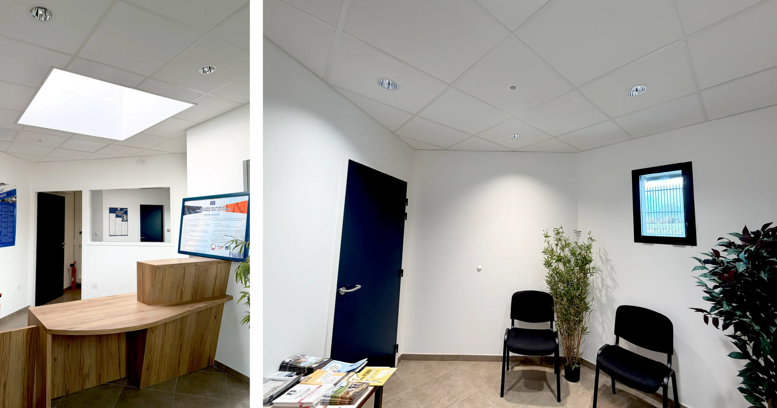 Travaux bureaux DBEG MCTI Gendarmerie Tourouvre